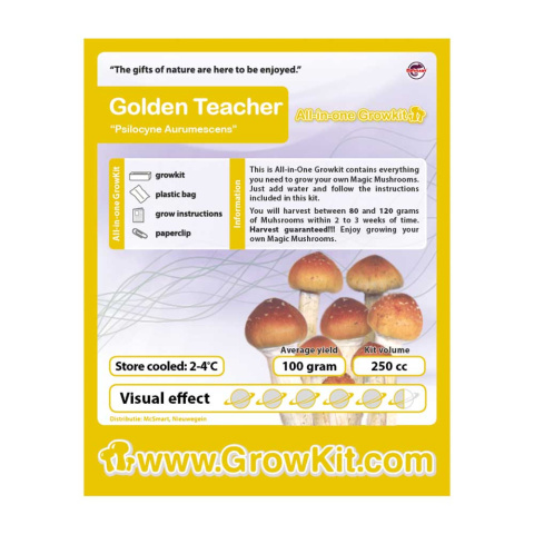 Golden Teacher GrowKit 250cc