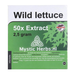 Jadowita sałata/Dzika sałata - Wild Lettuce - ekstrakt 50:1 - 2,5g